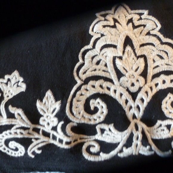 Lulus Tale to Tell Black Embroidered Shift Dress - Picture 8 of 12